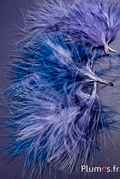 Maraboet-kalkoen-dons - 4-7 cm - antrazit